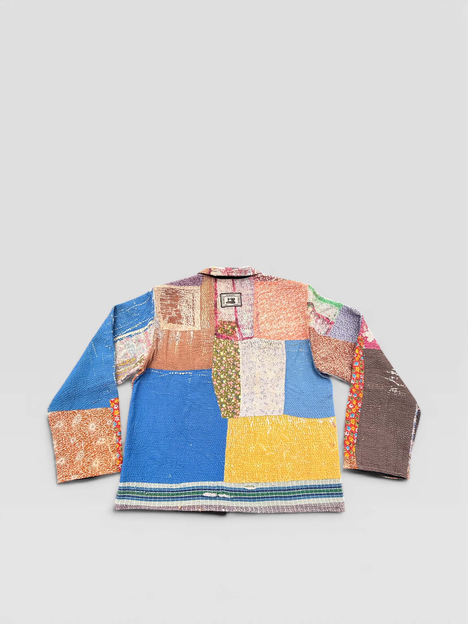 Textured Patchwork Kantha Jacket No. XLIX — One of One
