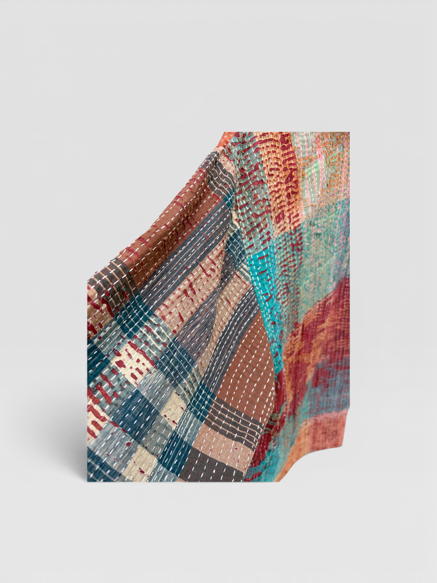 Autumn Tones Kantha Jacket No. XI — One of One