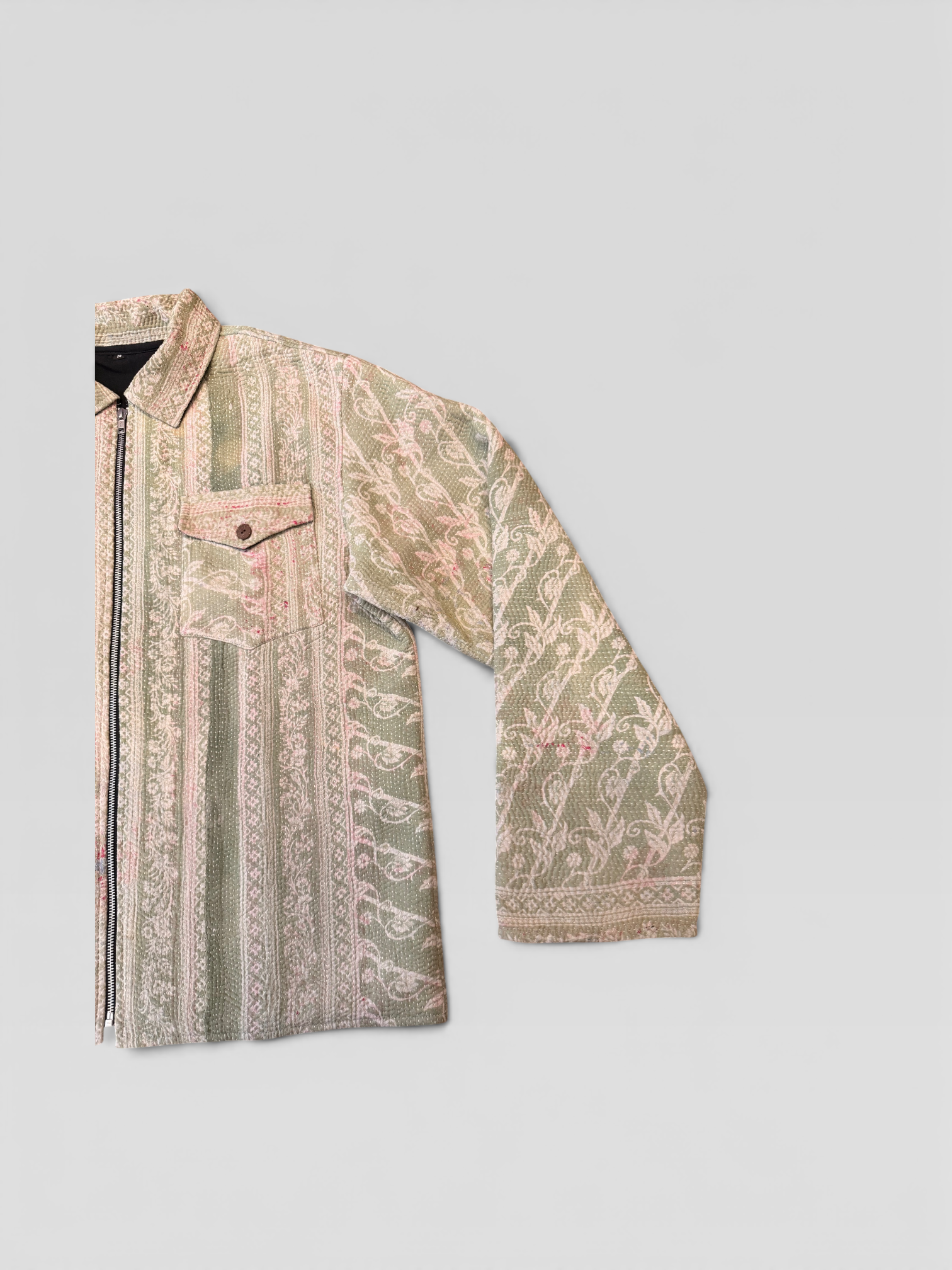 Sage Kantha Jacket No. LXI — One of One