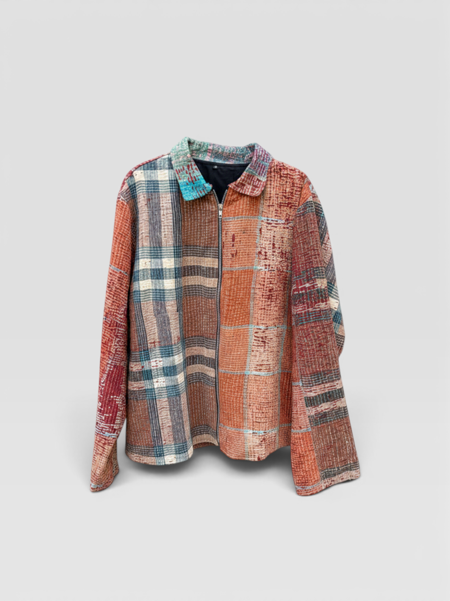 Autumn Tones Kantha Jacket No. XI — One of One