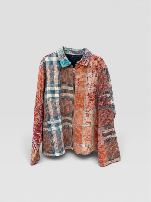 Autumn Tones Kantha Jacket No. XI — One of One