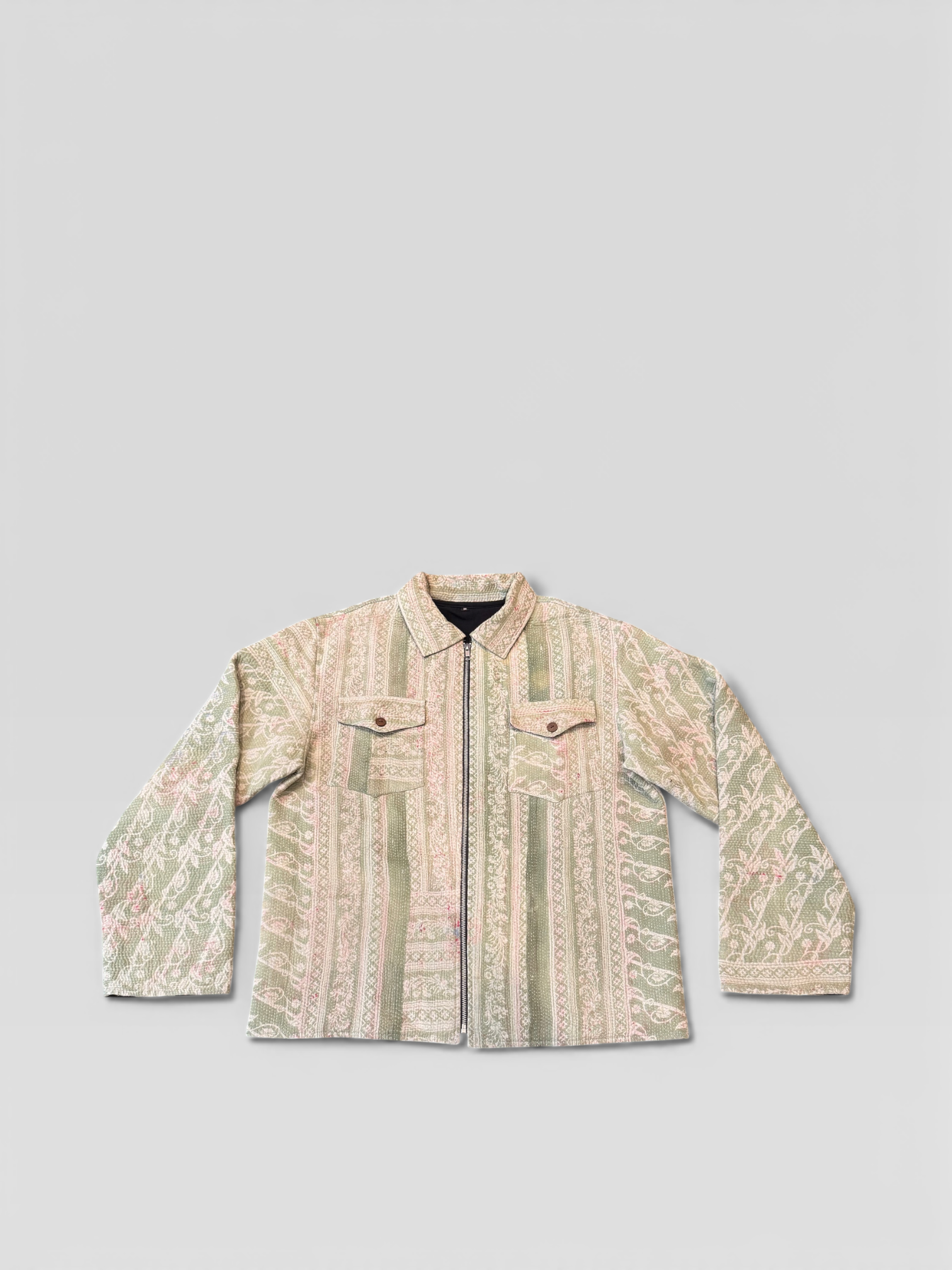 Sage Kantha Jacket No. LXI — One of One