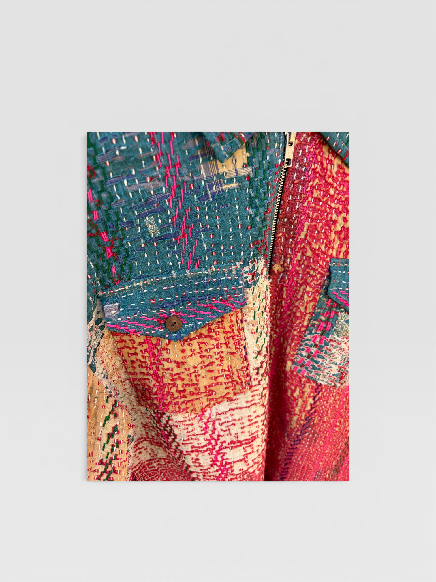 Heavyweight Oversized Kantha Jacket No. IV — One of One
